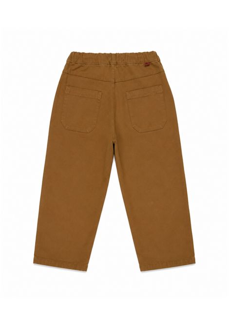 Pantaloni con vita elasticizzata MANUEL RITZ | MR4532CASTAGNO